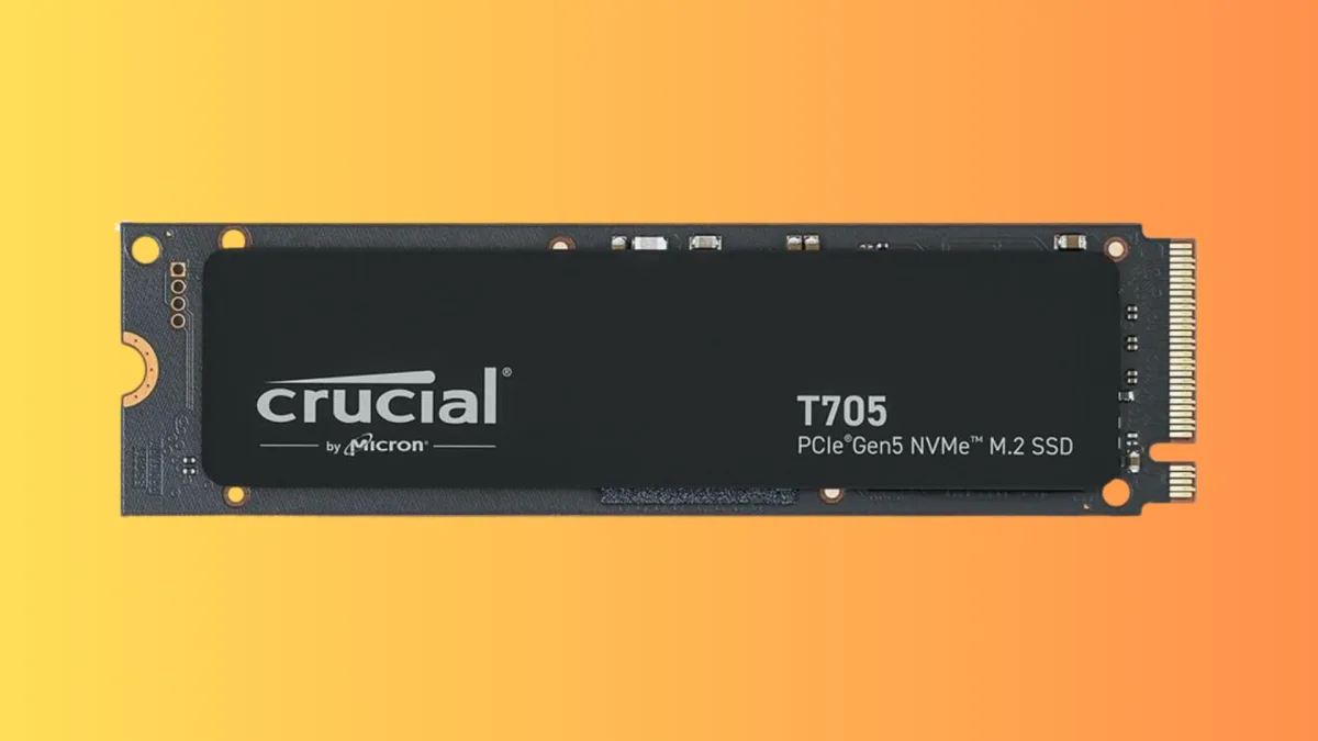 This $502 4TB Crucial T705 is the cheapest Gen 5 SSD you can buy right now for just 12.5 cents per GB — ultra-fast storage upgrade with unreal 14,500 MB/s speeds is $181 less than a month ago, hitting its lowest price since February
