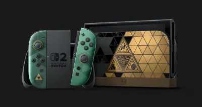 Nintendo unveils The Legend of Zelda 40th Anniversary Switch 2 for $520 — First-ever special-edition Switch 2 drops October 19, alongside $100 Pro Controller, pre-orders live